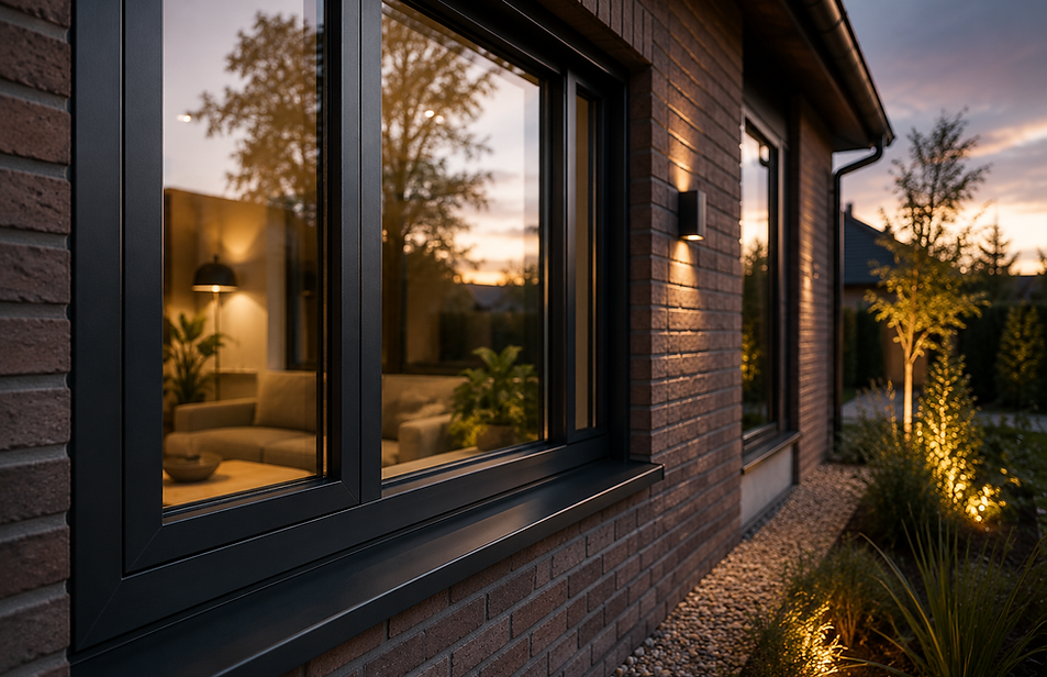 Kunststof kozijnen met HR++ glas geplaatst door Wouwse Bouwonderneming